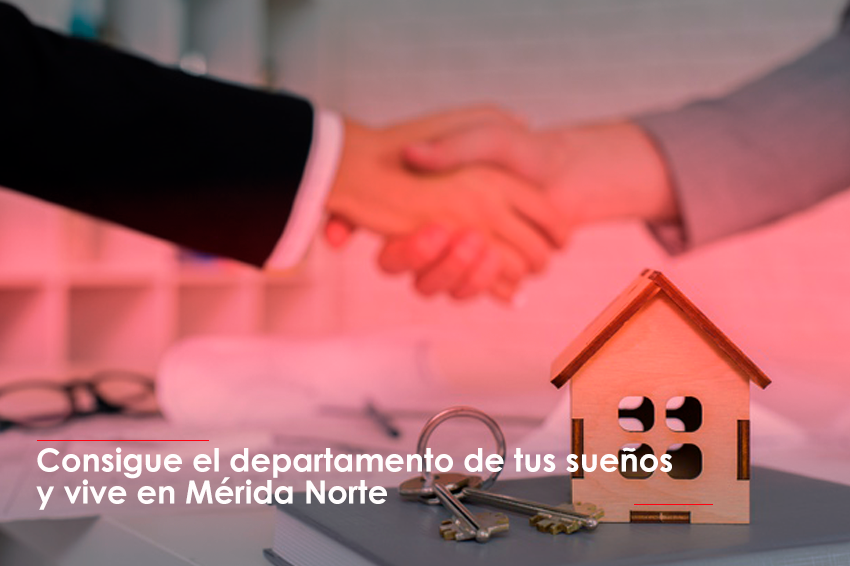 Consigue el departamento de tus sueños y vive en Mérida Norte
